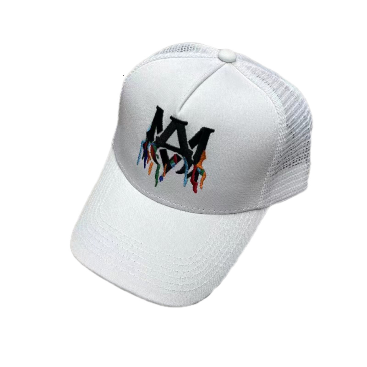 New Truck Driver Spring/Summer Outdoor Mesh Duck Tongue Baseball Hat Letter Three Dimensional Embroidery