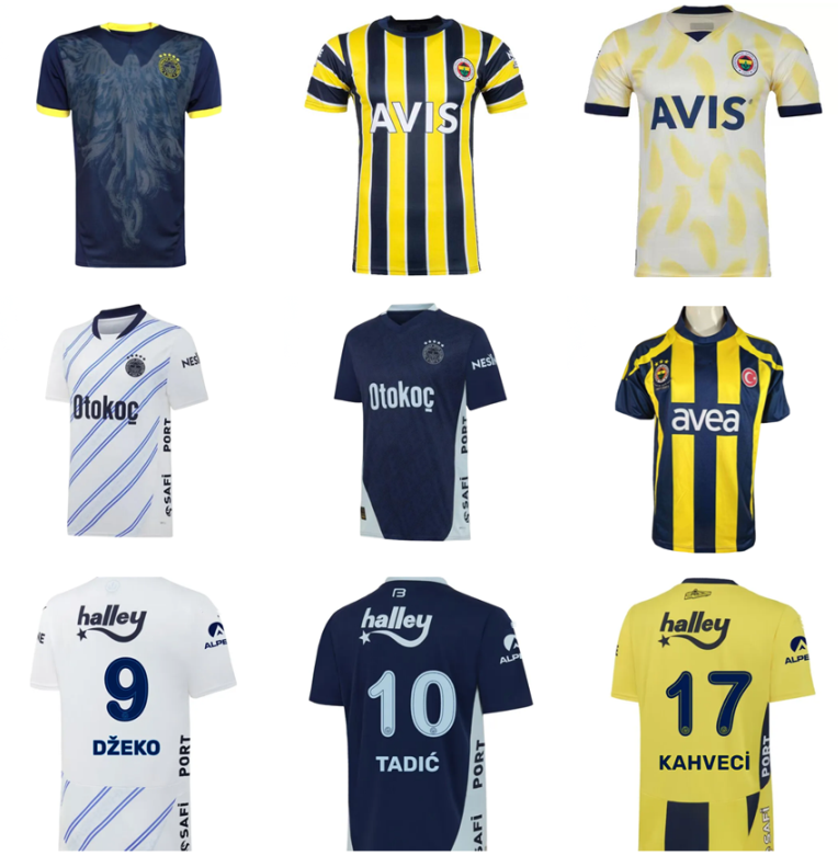 22 23 24 25 Fenerbahce ARDA GULER Soccer Jerseys 2007 2008 Retro DZEKO CRESPO ARDA GULER KAHVECI JOAO PEDRO BATSHUAYI SZALAI 2024 2025 Home Away Football Shirt kit