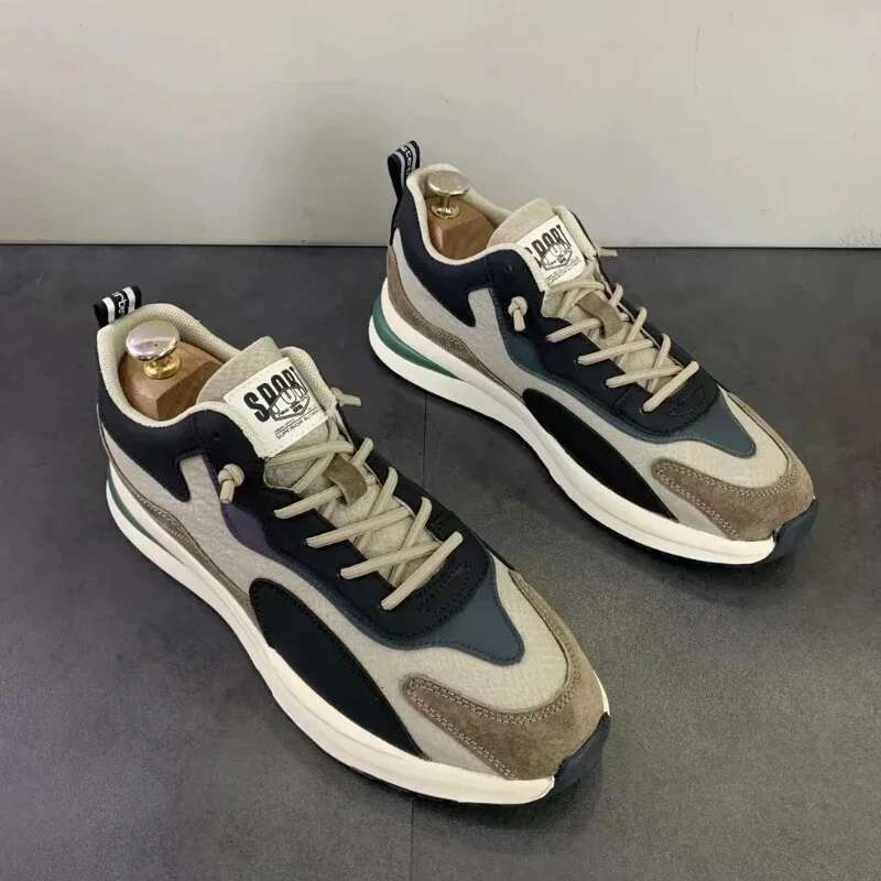 Running Casual for Versatile Sneakers Soft Bottom Trend Male Shoes Wear-resistant Vulcanized Men Shoe tenis