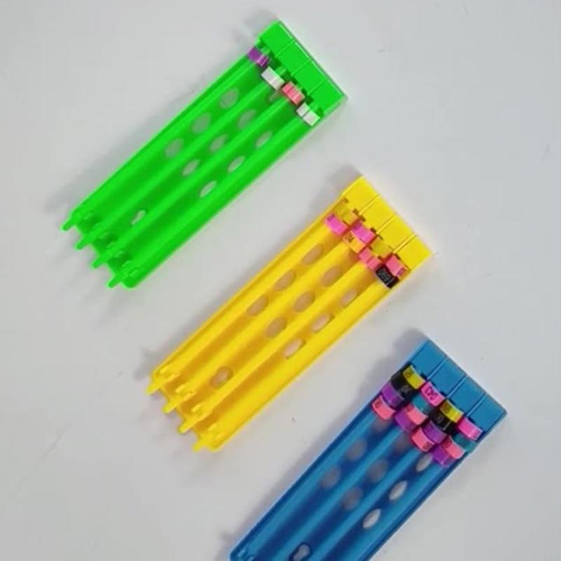 G2AB for Pigeon Leg Ring Stand Parrot Bird Training Articles Foot Ring Holder Bands Rack Durable Plastic Placing 60Pcs Ri