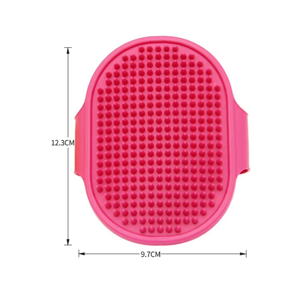 Pet Dog Cat Brush Pet Bath Silicone Comb Soft Rubber Massage Comb Hair Remover Pet Supplies Dog Grooming Wash Cleaning Equipment