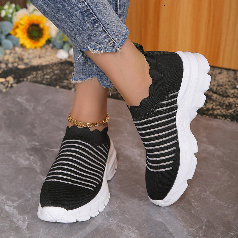 Summer Comfort Casual New Large Size 2025 Mesh Single Soft Women's Shoes ddmykukumalu