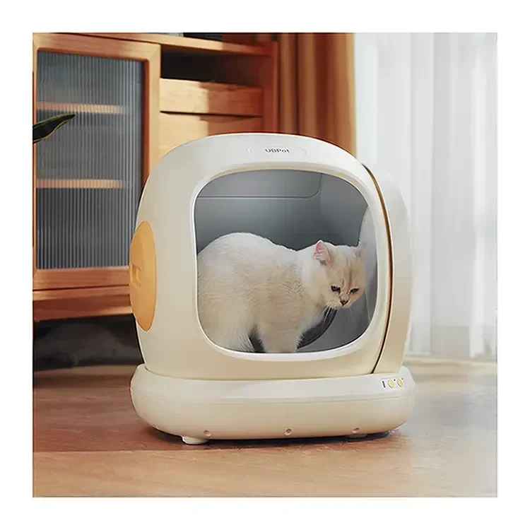 2025New Automatic Cat Toilet With APP Odor Control UBPET Airrobo C20 Smart Cat Litter Box Multi-Cat Recognition