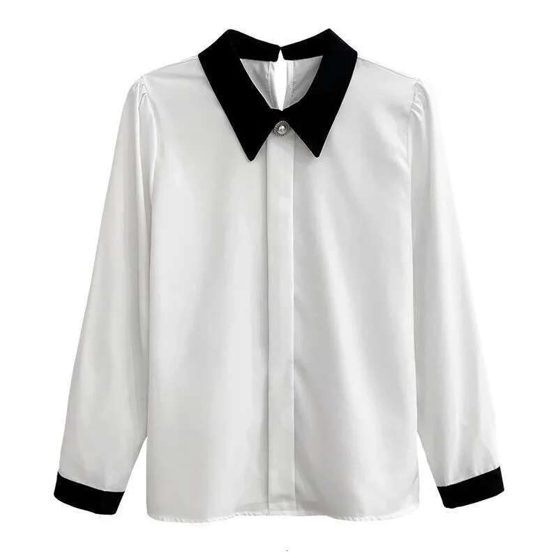 Women Spring Autumn Style Blouses Shirts Lady Casual Long Sleeve Turn-Down Collar Blusas Tops