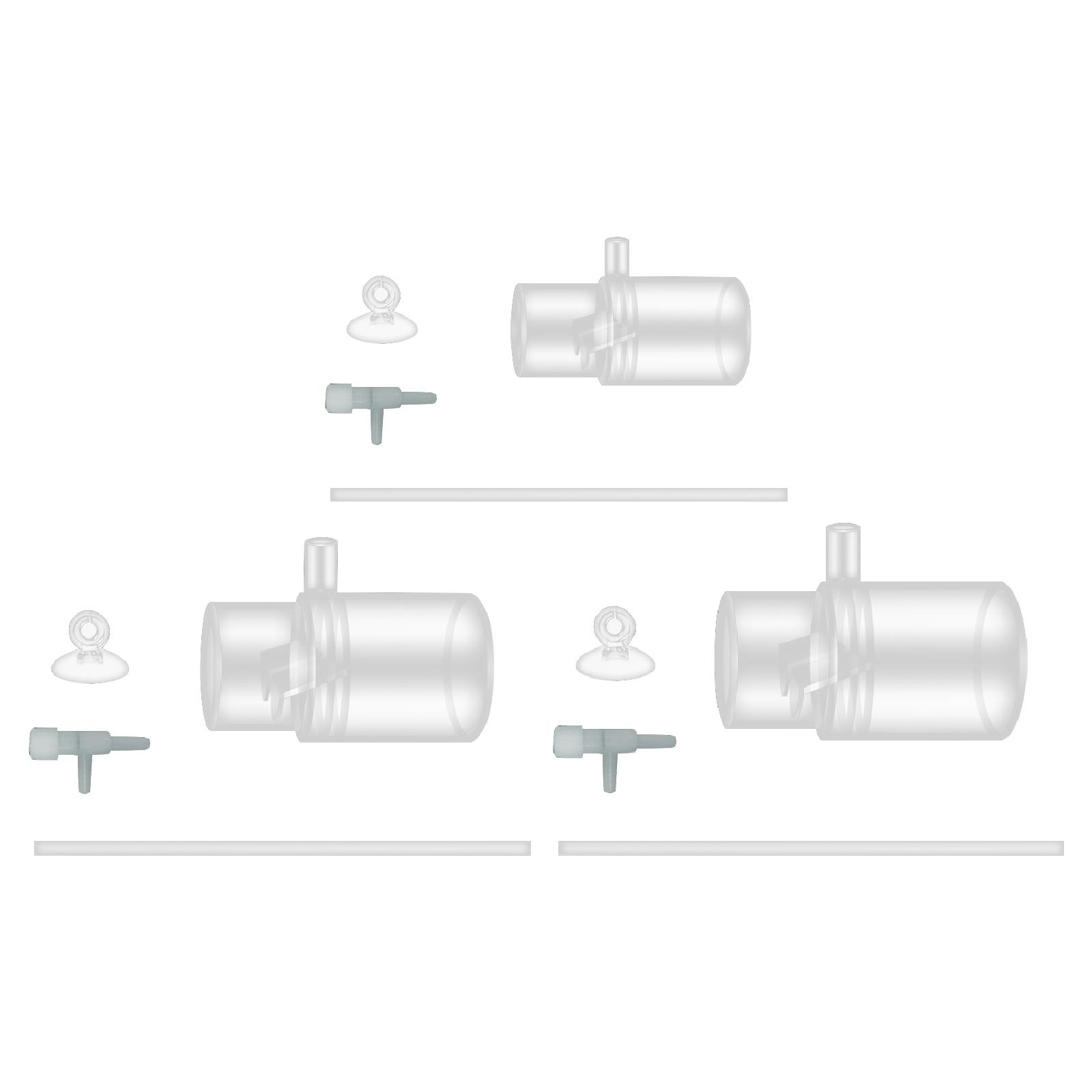 Oxygen Enrichment Adapter Tubing Clear Adjust The Flow Easy to Install Filter Control The Water Level Aquarium Water Tank Filter