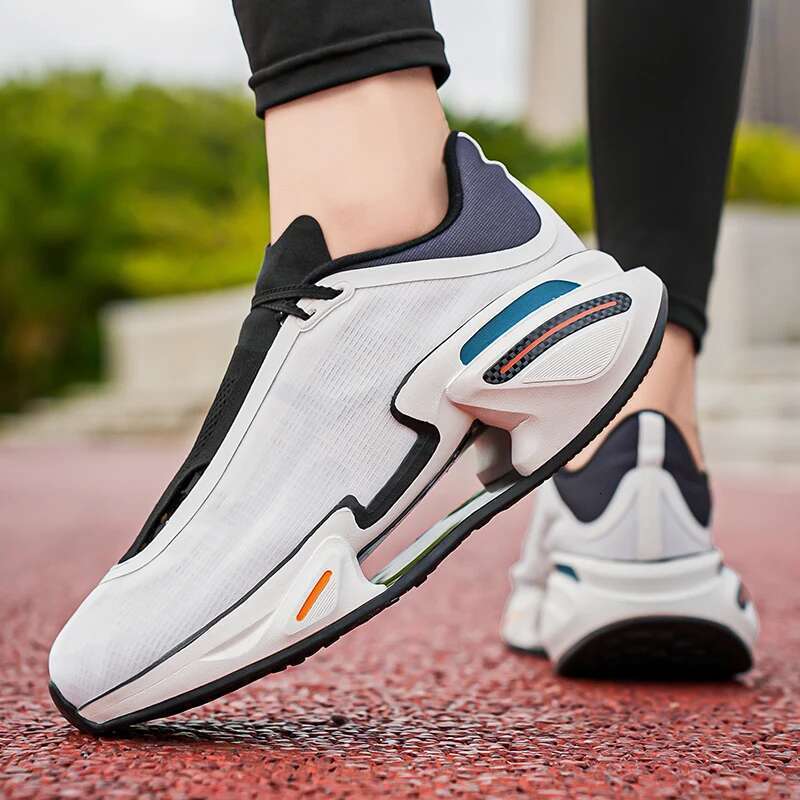 Running Men Women Mesh Flat Cushioning Outdoor Sports Marathon Jogging Shoes Cpuple Original Sneakers Man