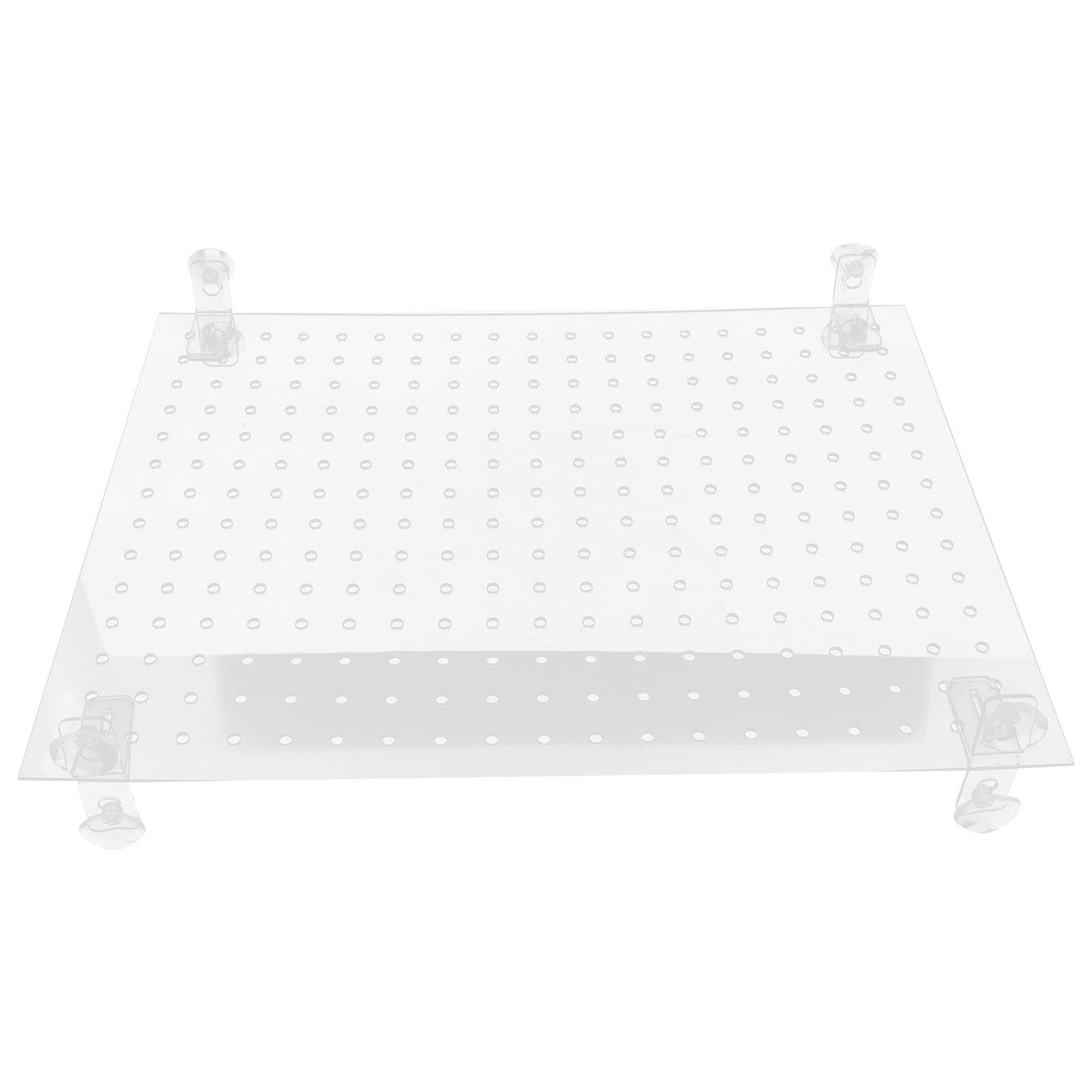 Fish Tank Isolation Board Transparent Divider Aquarium Accessory Water Case Filter Acrylic Suction Cups