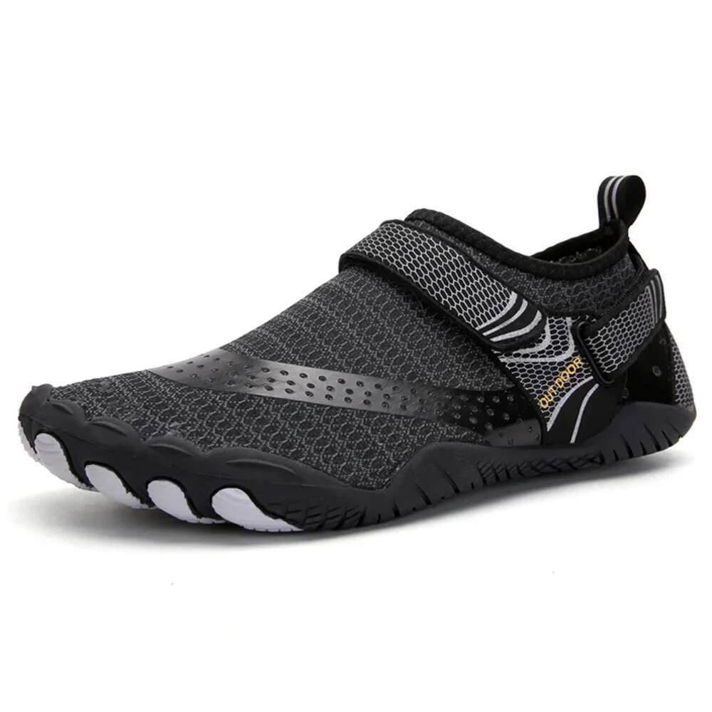 Men Women Water Quick Dry Non-Slip Five Finger Outdoor Wading Swimming Barefoot Aqua Shoes Lightweight Sneakers