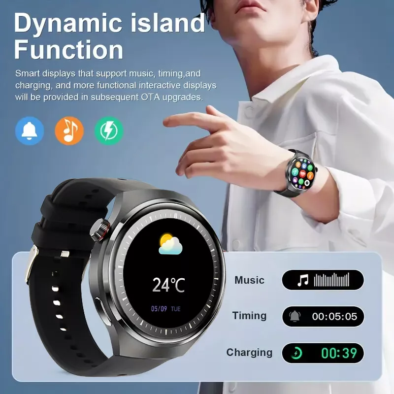 Fitness Enthusiast's Essential: Unisex Smartwatches with Integrated Bluetooth Calling & Water Resistance Features