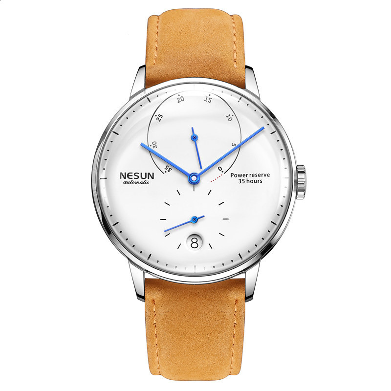 GIV Luminous Automatic Mechanical Business Mens Watches Automatic Men Energy Storage Stainless Steel Wrist Watches For Men 201113