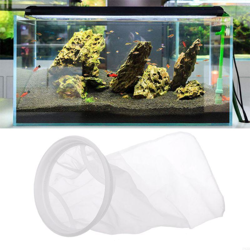 P82D 7 Inch Ring Filter Socks Fine Mesh Aquarium Nylon Filter Bags 7 In Ring By 17 In Long Fish for Tank Filter Accessories