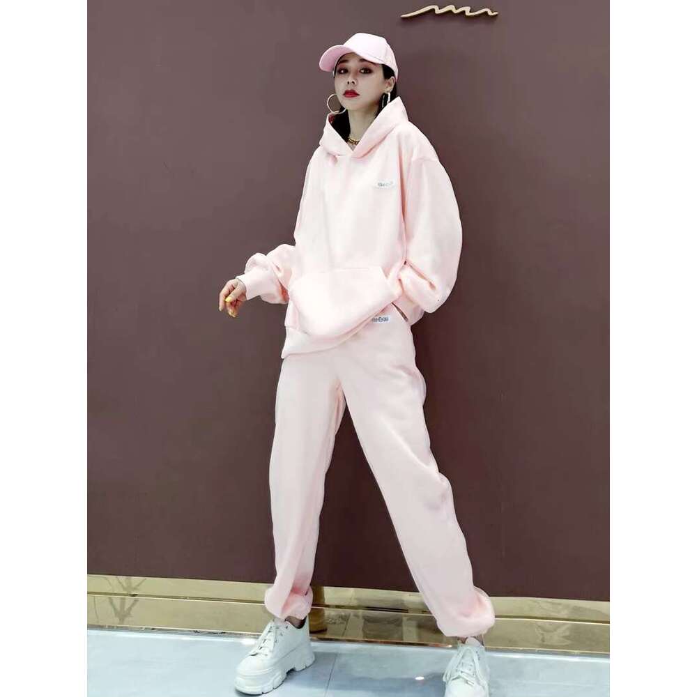 High Quality Custom Hoodie Set For Oversized Casual Design Multicolor Women Oversize Hoodies Suit