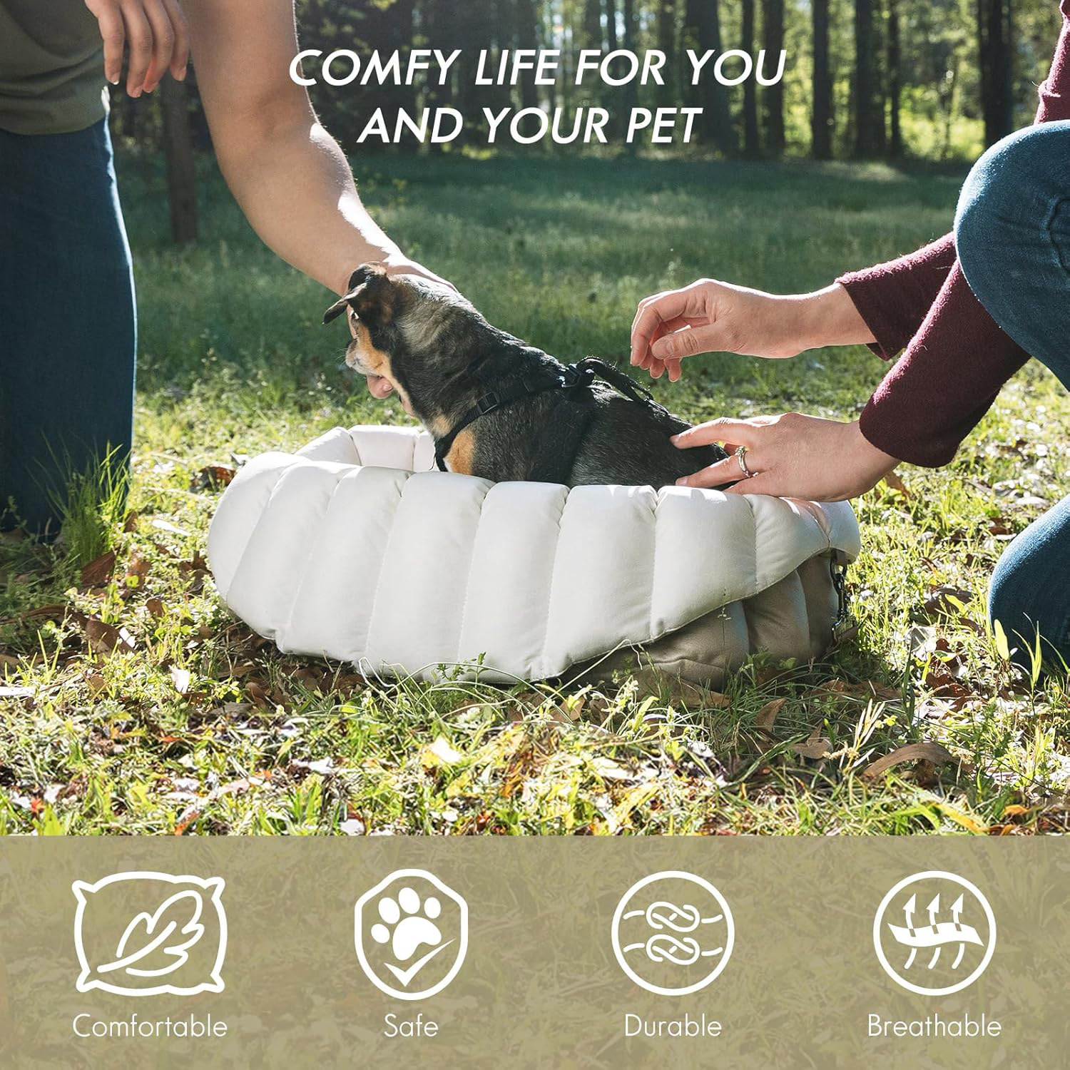 Dog Car Seat Bag Puppy Booster Seat for Car Front Seat Portable Winter Dog Carrier Cat Transport Pet Travel Accessories