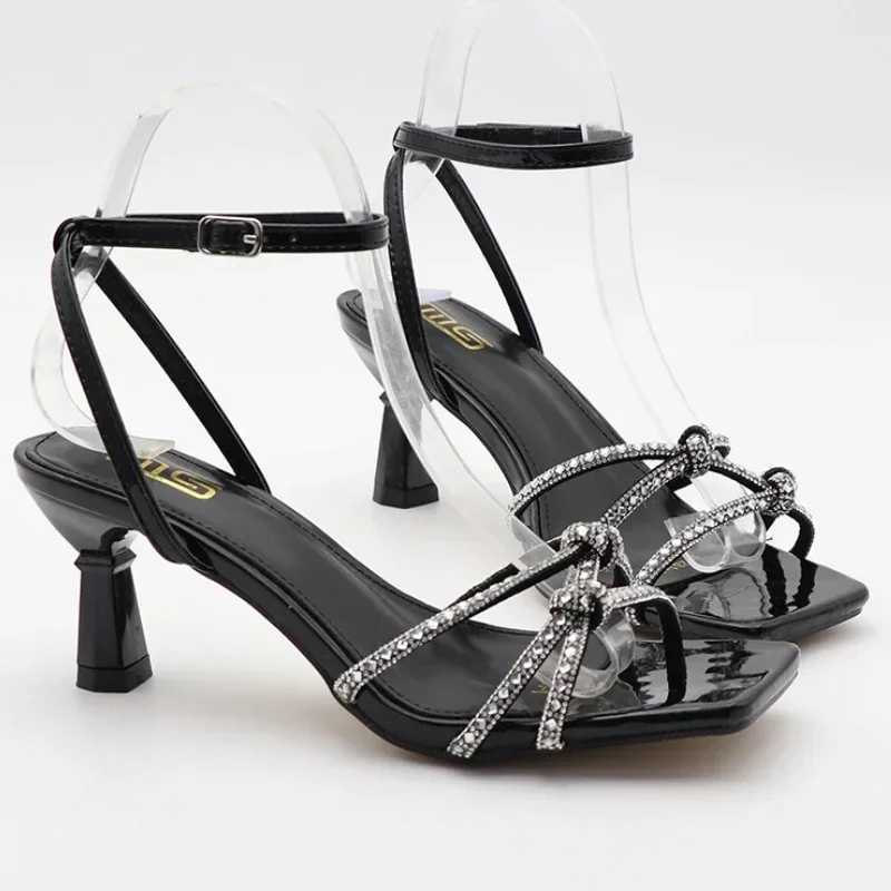 Diamond Sandals for Women Summer Open Toe Party Dress Shoes Elegant Slingbacks Shoes Brand Fi Rhine High Heels WomenXJ2500305