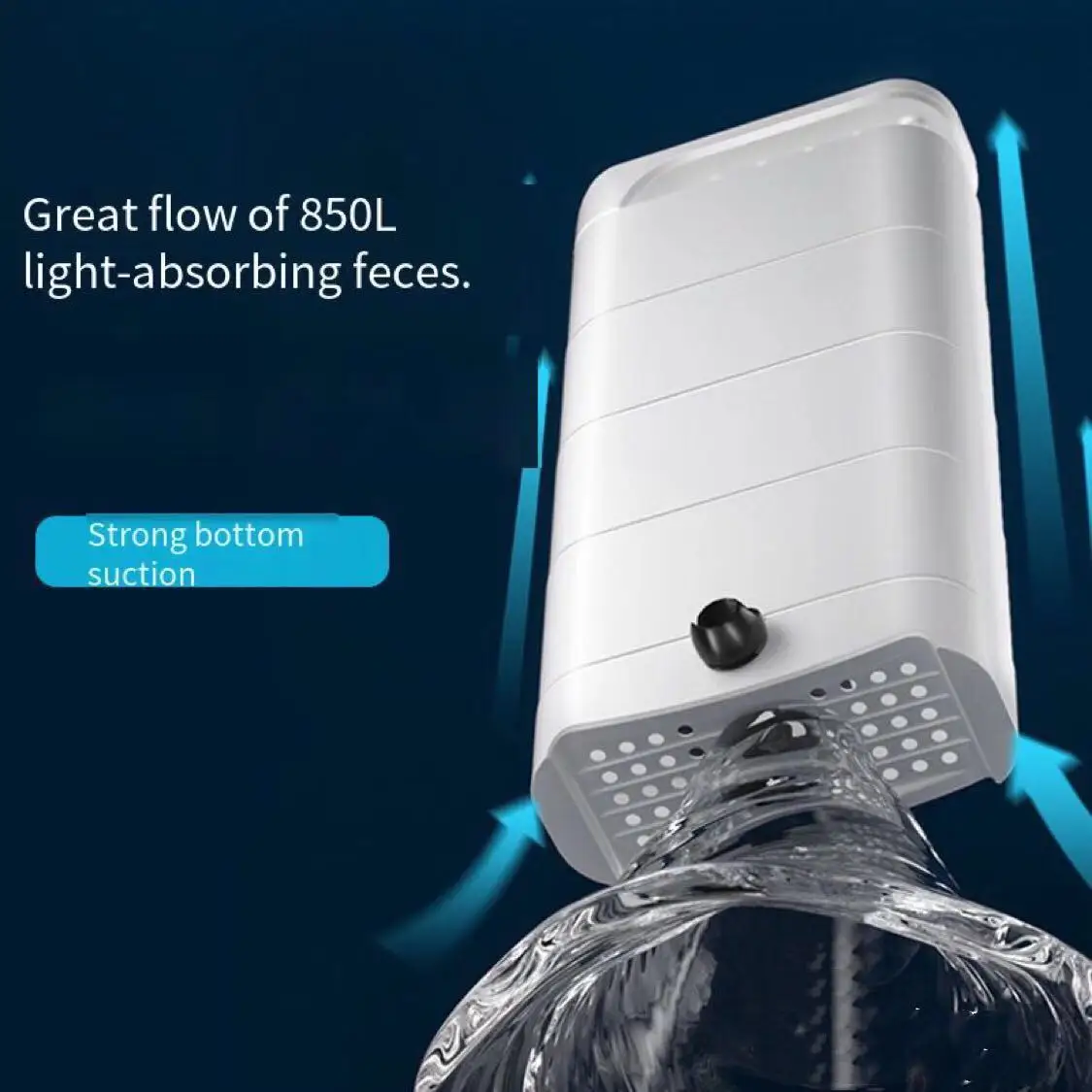 15W Low water level filter turtle tank suction pump three-in-one circulating pump filter box water purifier aquarium accessories