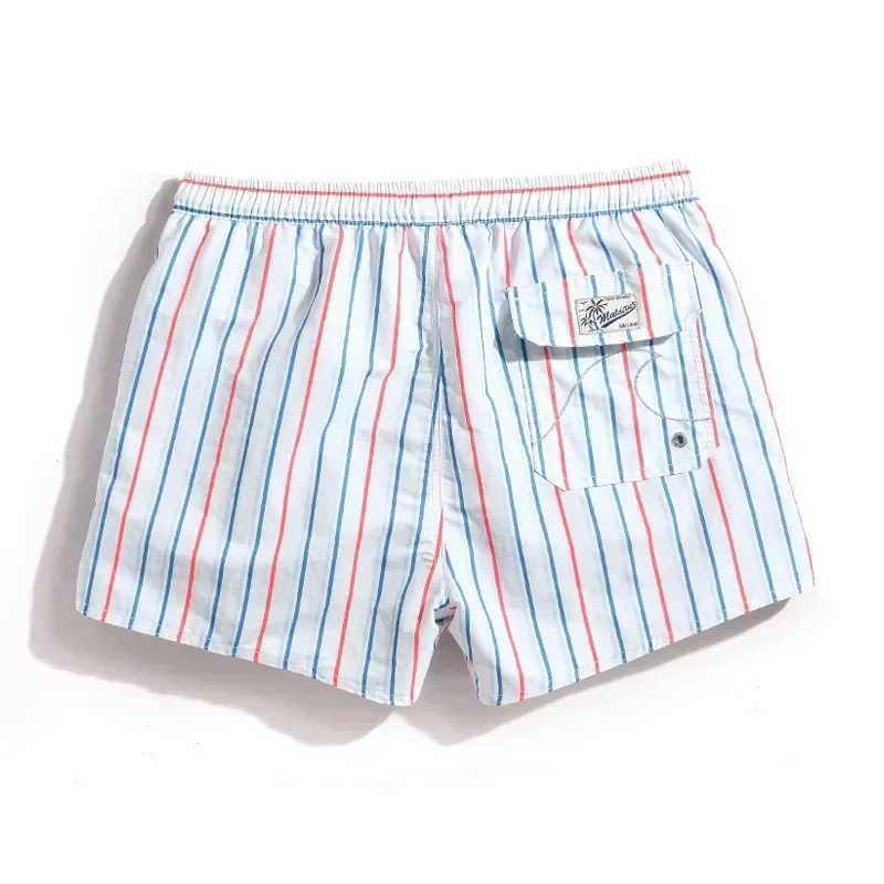 Mens beach shorts quick drying loose fit vacation swim trunks tie up fashionable home Slping Aro pants X250305