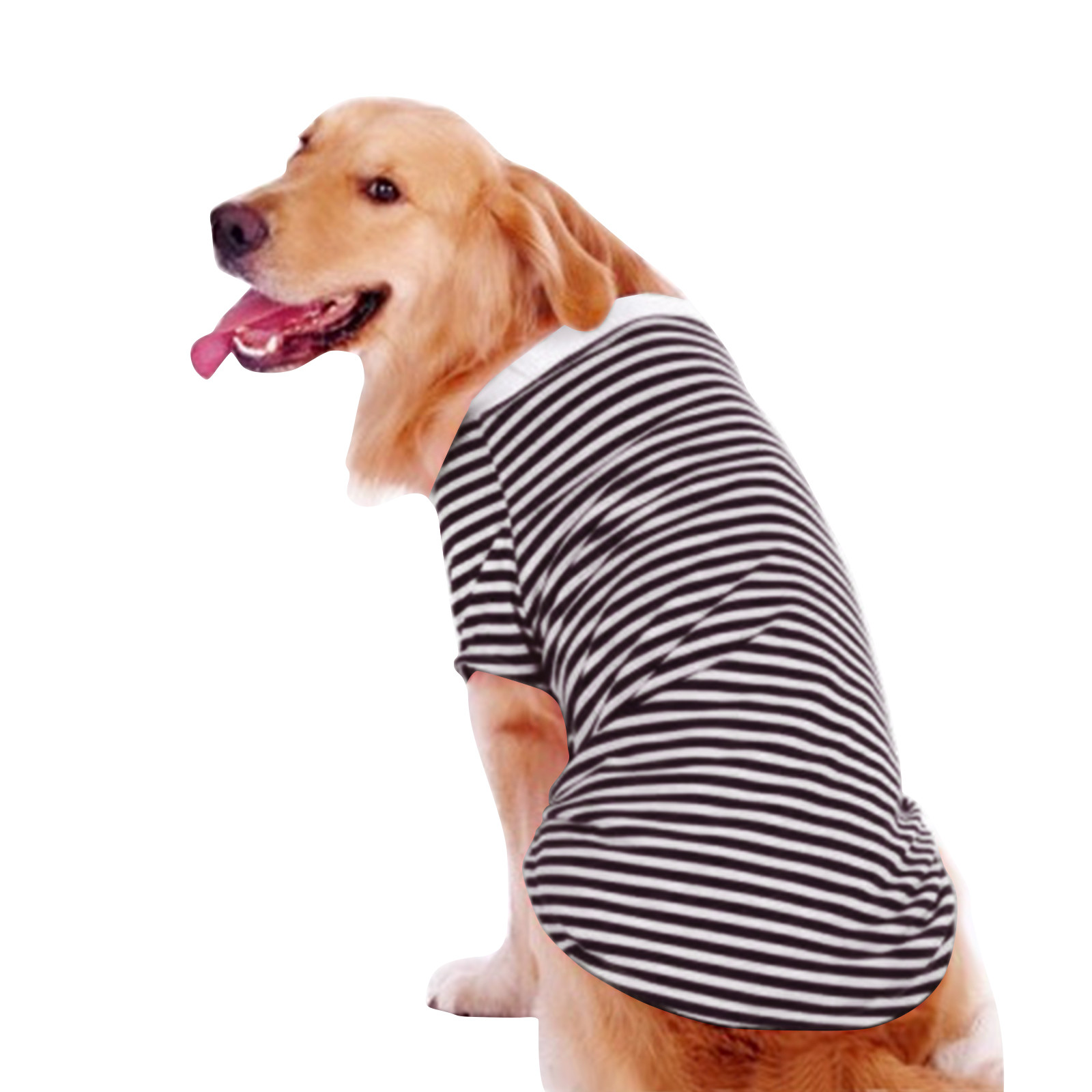 Pet Clothes Dog Plain T Shirts Private Label Pet Supplies Cotton Striped Multi Colors Custom Pet Dog Shirts одежда для собак