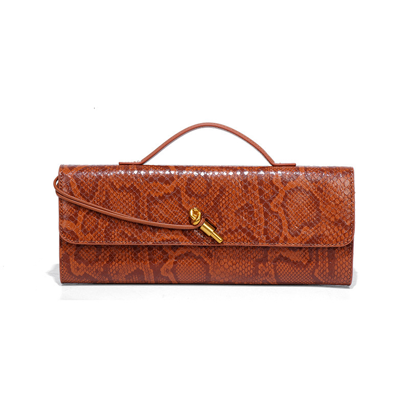 Series 2025 New Women's Light Luxury Elegant Serpentine Handheld Stick High End Banquet designer ladies clutch bags