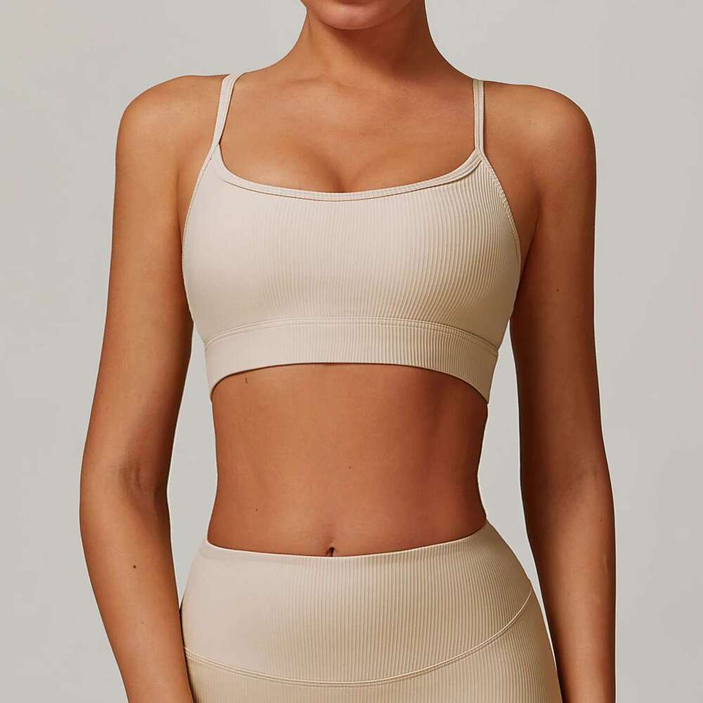 Women Sports Push Up Yoga Crop Brassiere Fiess Top Running Sport Bra Breathable Workout Bras Kl-My