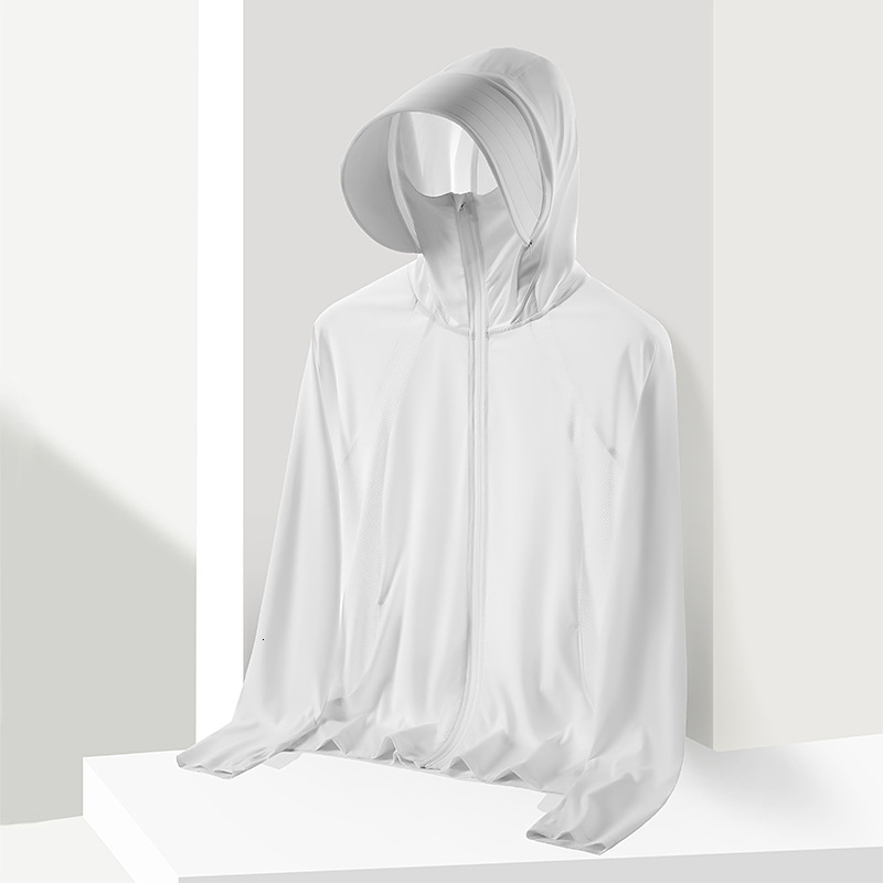 tracksuit Original yarn type for women, UPF50+ice sensitive summer ice silk women's outerwear, cycling travel sun protection clothing