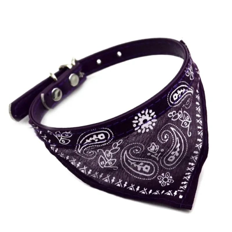 New Fahsion Small Dog Scarf Adjustable Pet Cat Collars Scarf Neckerchief Necklace Trigon Pet Accessories