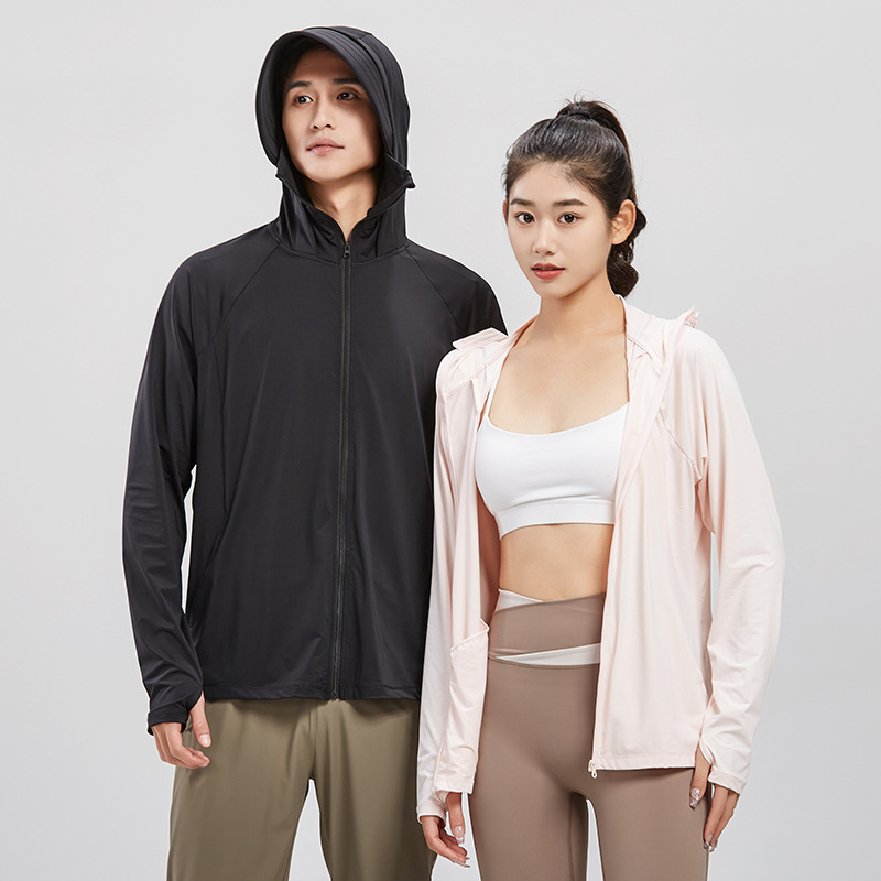 tracksuit Sun women, detachable large brim, original yarn, sun clothing for men, UV UPF50+sun protection shirt, long sleeved, thin style