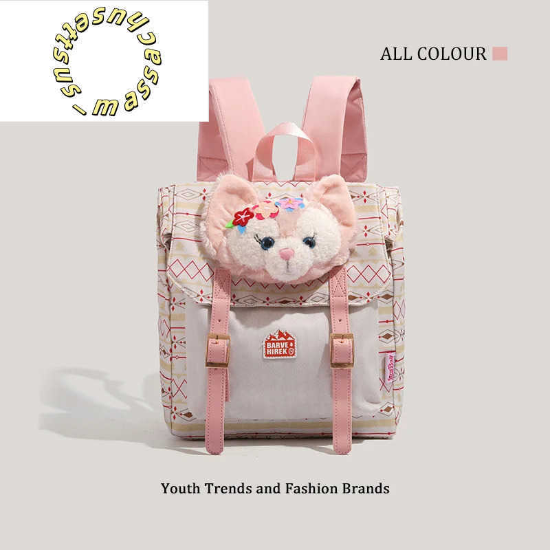 Backpacks Kawaii Peripherals Linabell Cartoon Girl Versatile Storage Bag Outing Crossbody Bag Shoulder Bag Give Gifts To Girlfriend Y250305YZ6Z