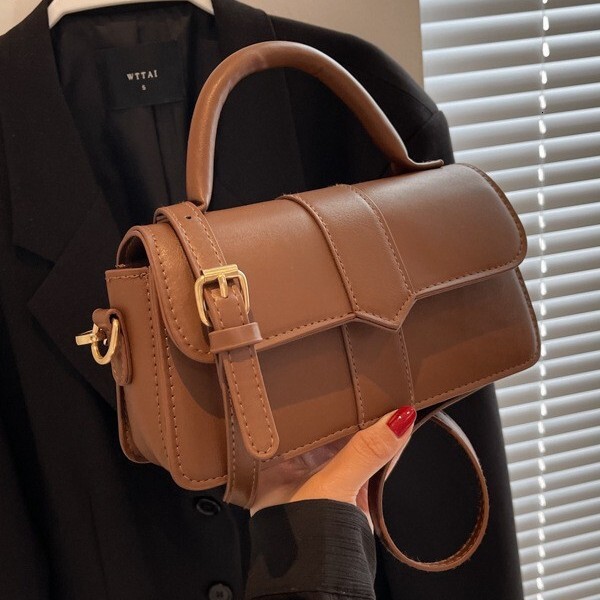 Bags Handbag For Women 2024 New High-End Single Shoulder Versatile And Fashionable Crossbody Small Square Bag