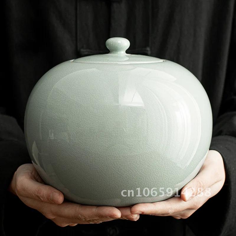 Urnen for Human Ashes Large 4000ml Ceramics Ash for Dog Customizable Cremation Pet Funerary Urn Dogs Cat Ashes Animal Memorials