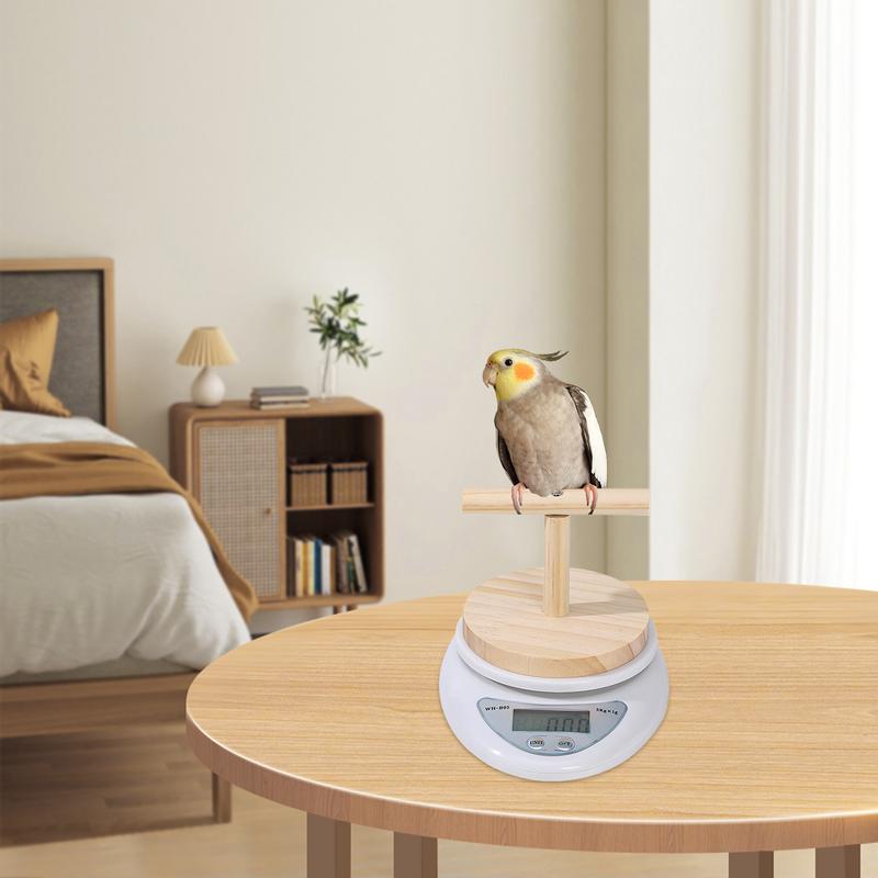 Digital Bird Scale Parrot Training Bird Small Animal Scale With Perch High Accuracy Convenient Digital Weighing Tool For Weight