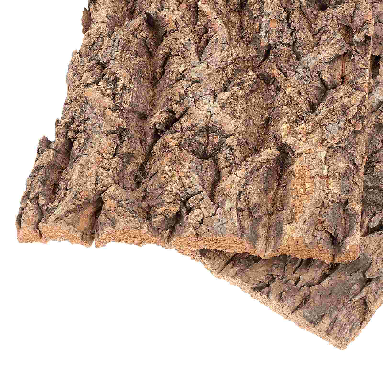 2 Pcs Bark Decoration Natural Material Reptile Cork for Reptiles Accessories Climbing Platform