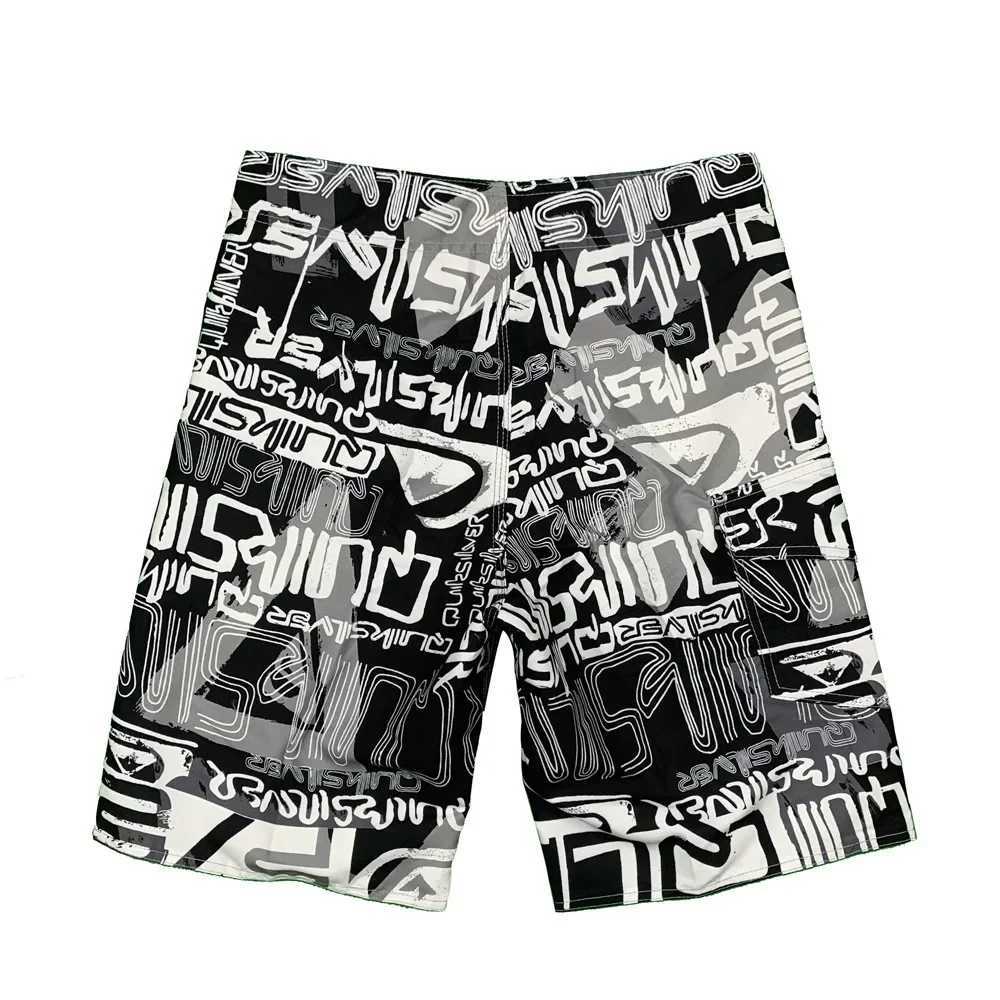 Mens Shorts Swimwear Swimsuit Swimming Trunks Sexy Beach Shorts Surf Board Male Summer Breathable Clothing Pants Plus-size slacksXJ250304