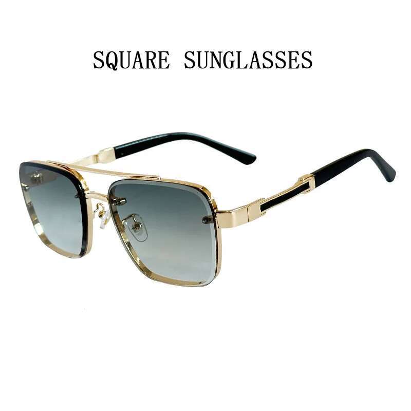 2025 Square Sunglass Men Vintage Sunglasses Women Trendy Retro Fashion Glasses Gafas De Sol Hombre Lunette Soleil Femme