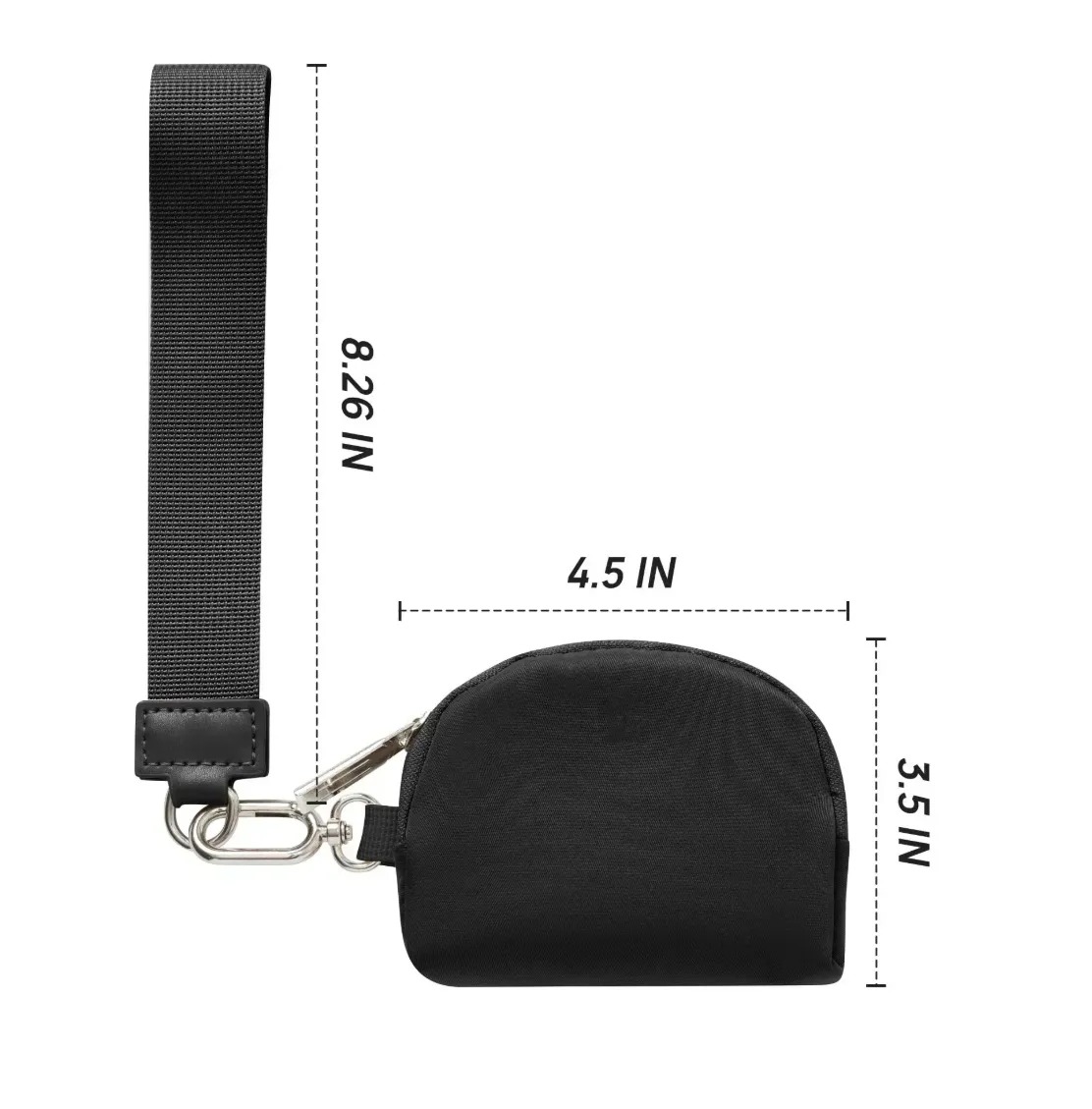 High quality Bag Mini Zip Around Wrist Portable Key chain Wallet Coin Purse Pocket Wholesale Outdoor Bags