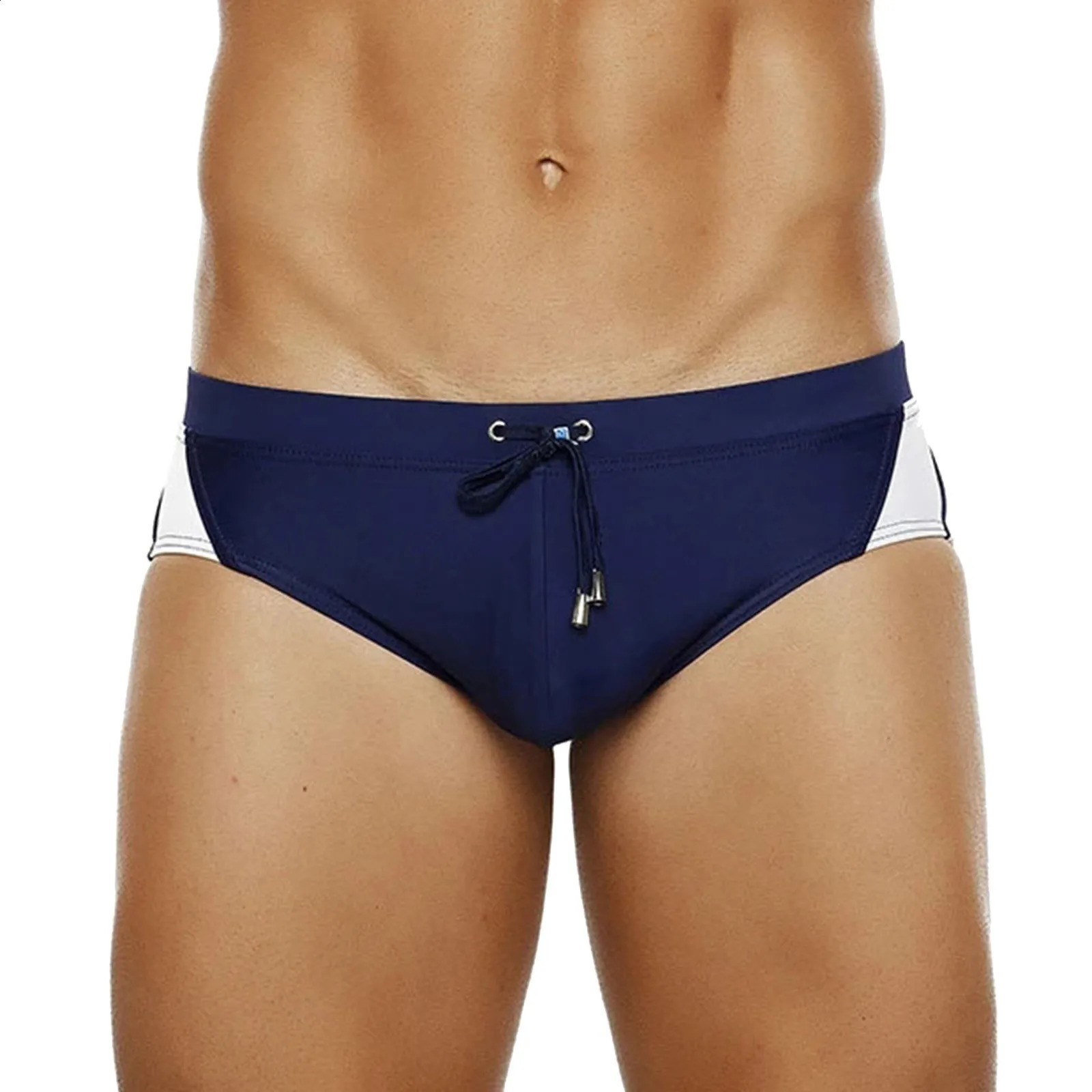 Sexy Swimming Trunks For Male Summer Cool Sports Shorts Quick Dry Print Beach Fashion Trousers Mens 250305