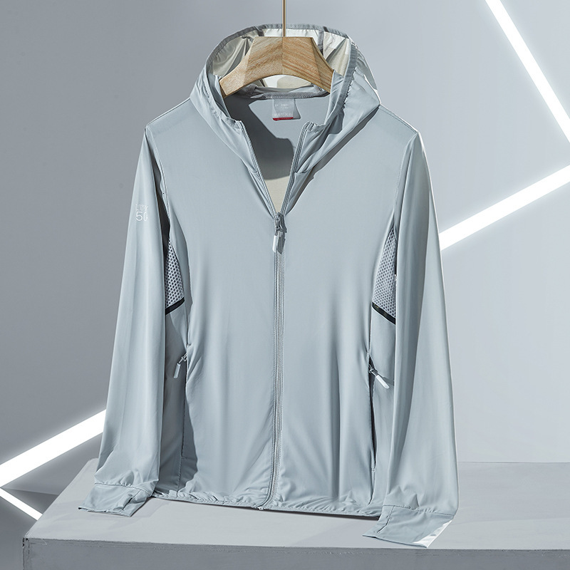 Cloud original gauze ice feeling sun UPF50+sun protection clothing for women and men, outdoor fishing skin windbreaker