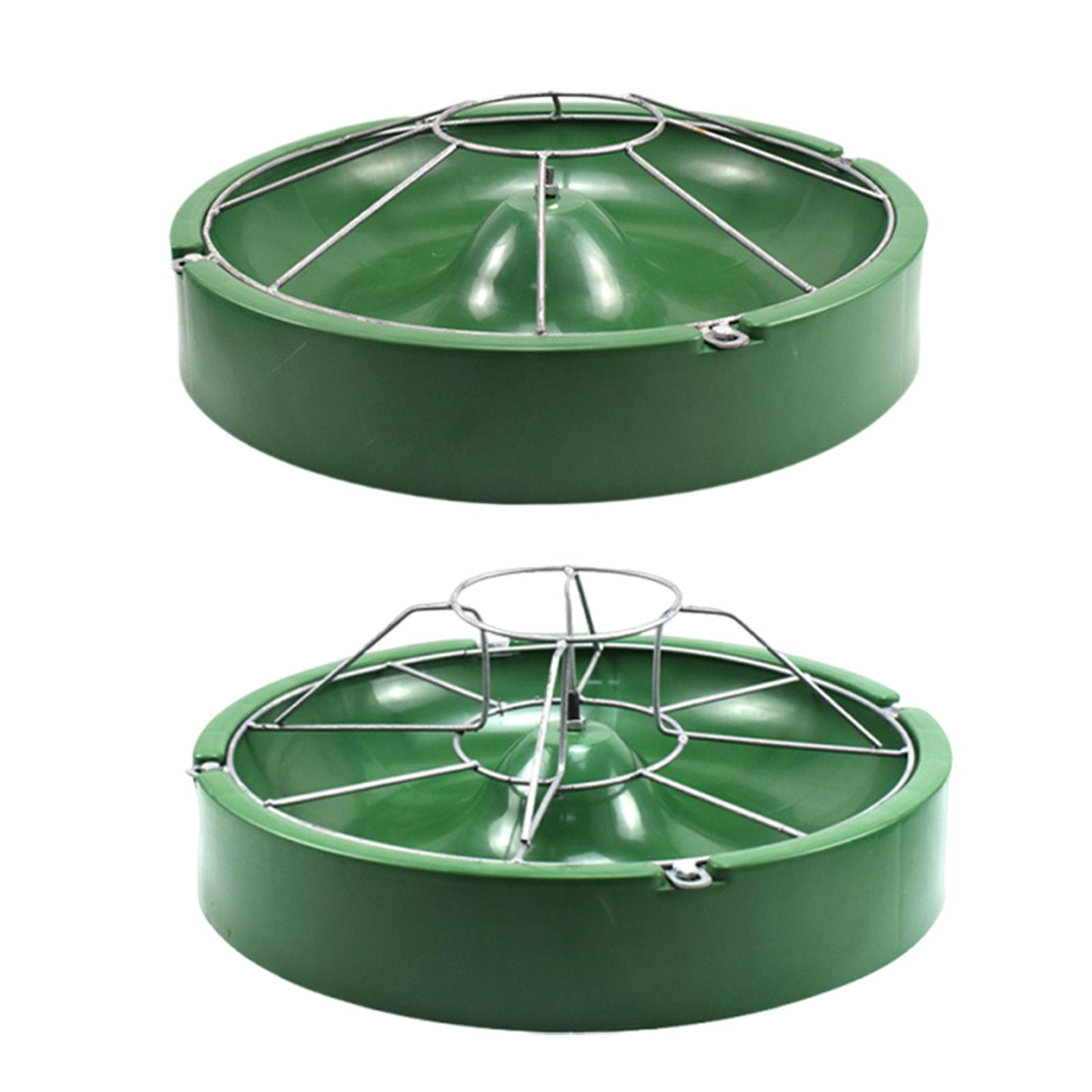 Pig Trough Container Bucket Accessories Basin Dishes 8 Slot Farming Supplies Piglet Feeder for Livestock Cattle Pets Poultrys