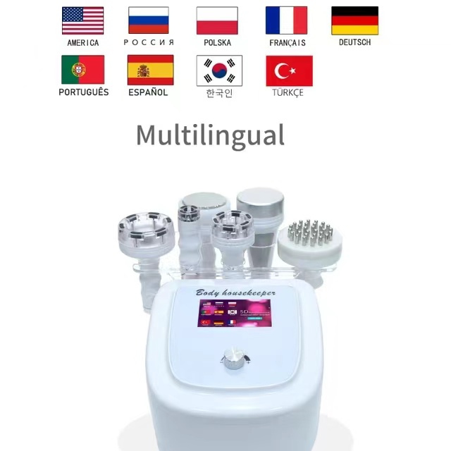6 in 1 80k ultrasound lipocavitation rf fat burning machine vacuum cavitation system