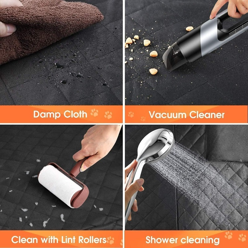 Dog Car Seat Cover Pet Travel Mat Cat Dog Hammock Cover Rear Seat Scratchproof Protector Car Puppy Accessories Pet Supplies