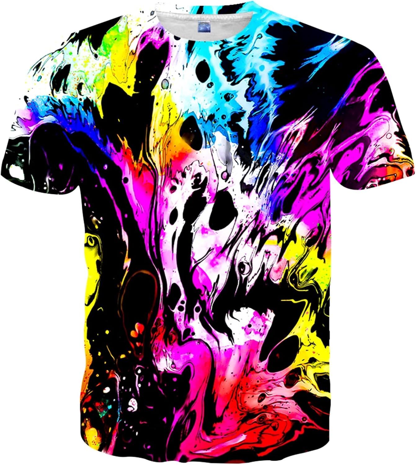 Mens T shirt Men's Women's Shirts Unisex 3D Graphic Print Fashion T-Shirts for Adults Teens Novelty Casual Tee Tops tee Casual tops summer c
