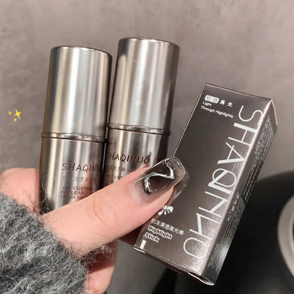 Water Light Highlight Blush Stick Shimmer Waterproof Face Contour Lasting Moisturizer Brighten Contouring Cosmetics 250219
