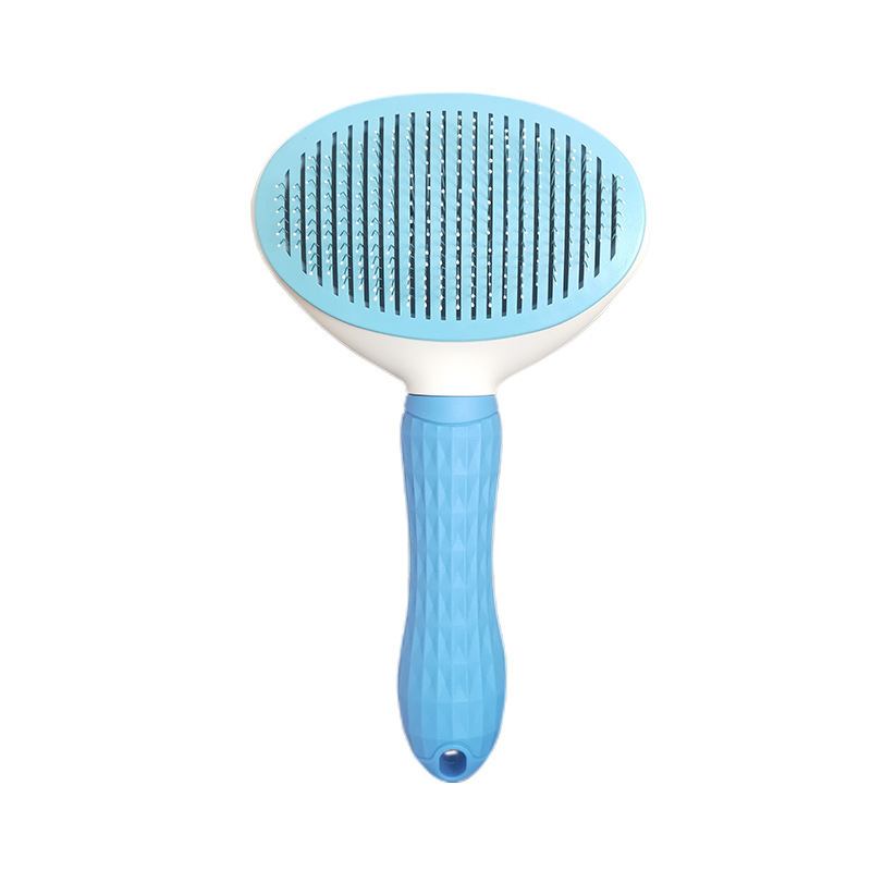 Pet comb to remove floating hair stainless steel needle comb cat knotted comb hair removal artefact dog row comb close tooth