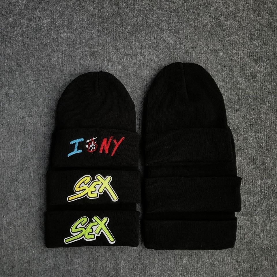 New For Men's And Women's Autumn/Winter Instagram Warm Knitted Hat Korean Edition Trendy Versatile Sex Star Same Style