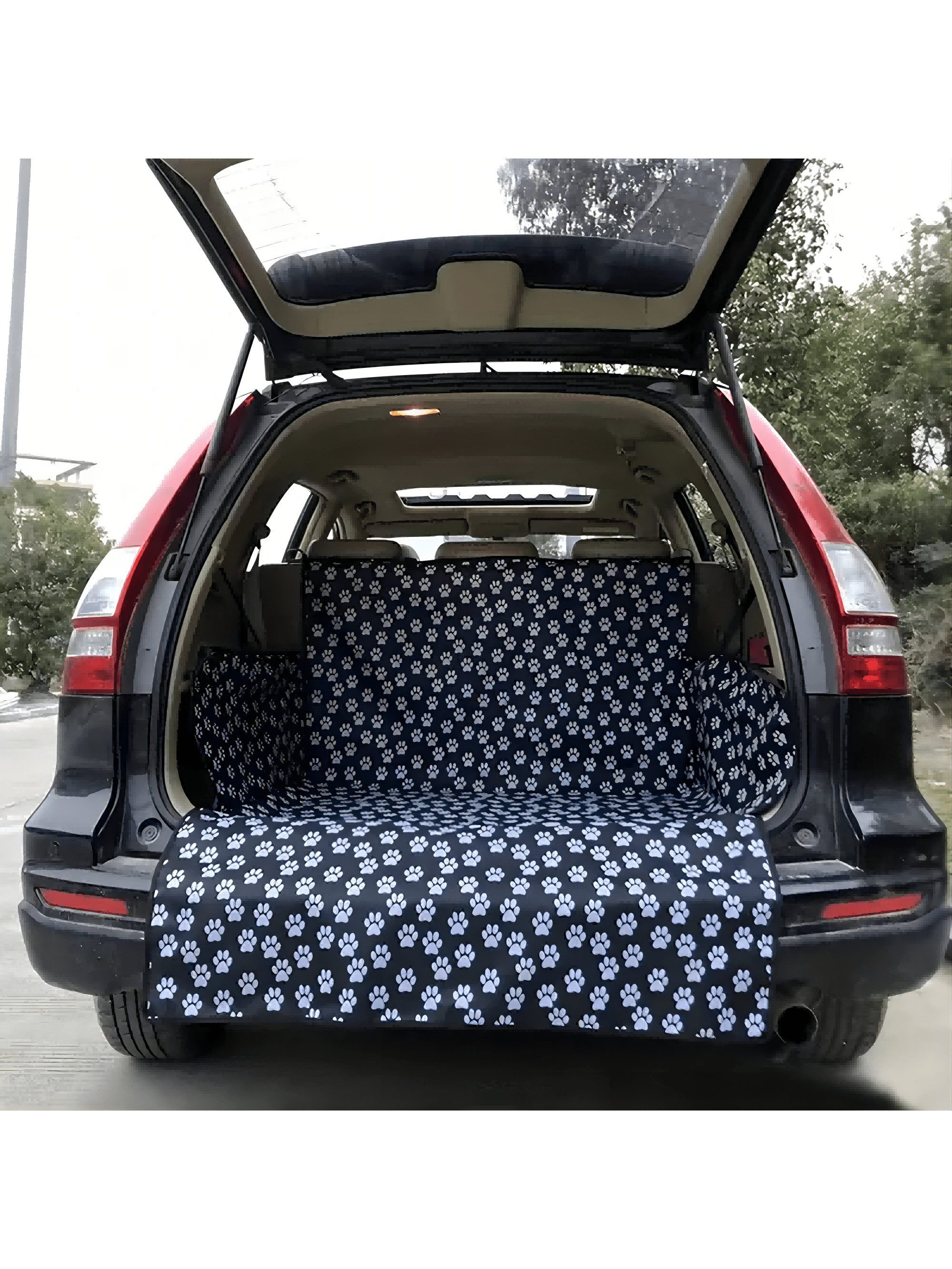 Waterpoof Pet Dog Car Rear Back Seat Carrier Cover Mat Blanket Hammock Cushion Protector For Cat Puppy Animal Golden Retriever
