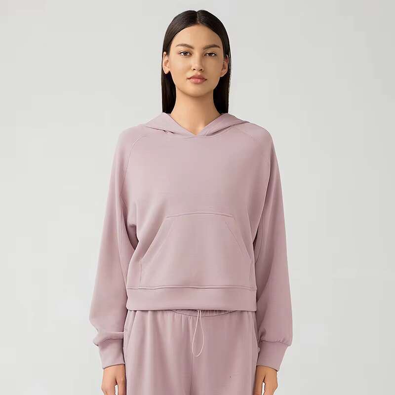 Women's Spring And Autumn Basic Casual Comfortable Hooded Loose Long-Sleeved Hoodie