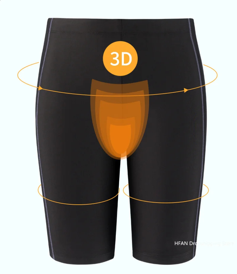 Swimsuit Mens Swimming Trunks Sexy Swimwear Quickdry Boxer Shorts Tight Swim Z260314