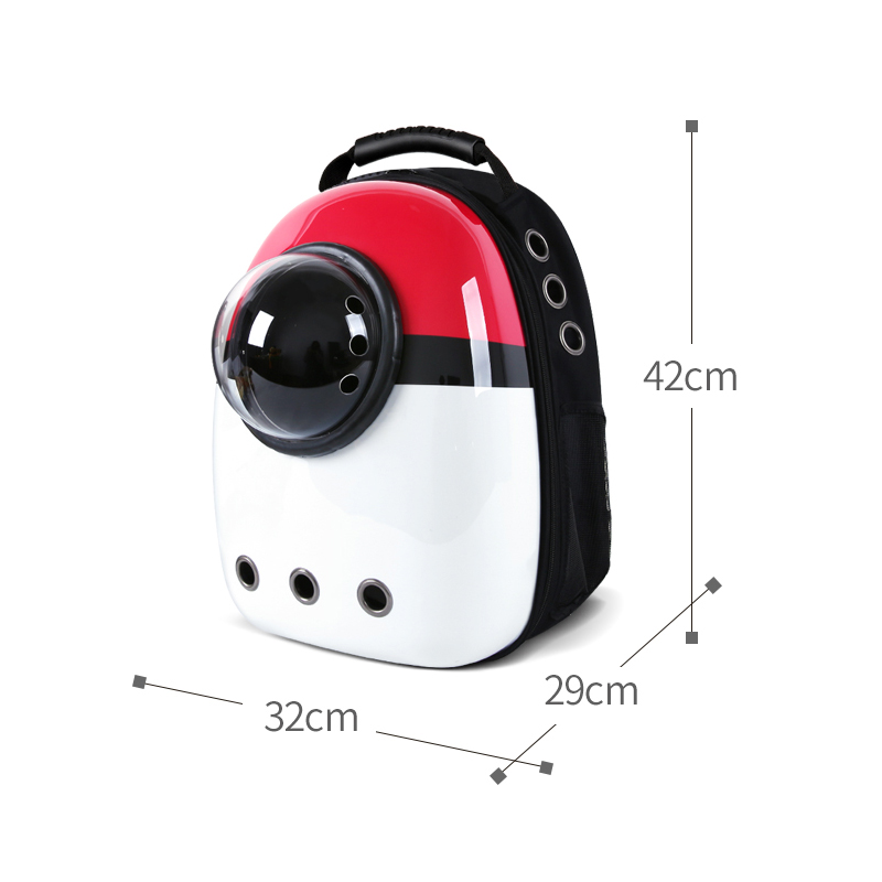 Pet Dog Cat Backpack Travel Cats Carrier Double Shoulder Bag Space Capsule Backpack Bag Small Pet 6kg Handbag Carrying Outside