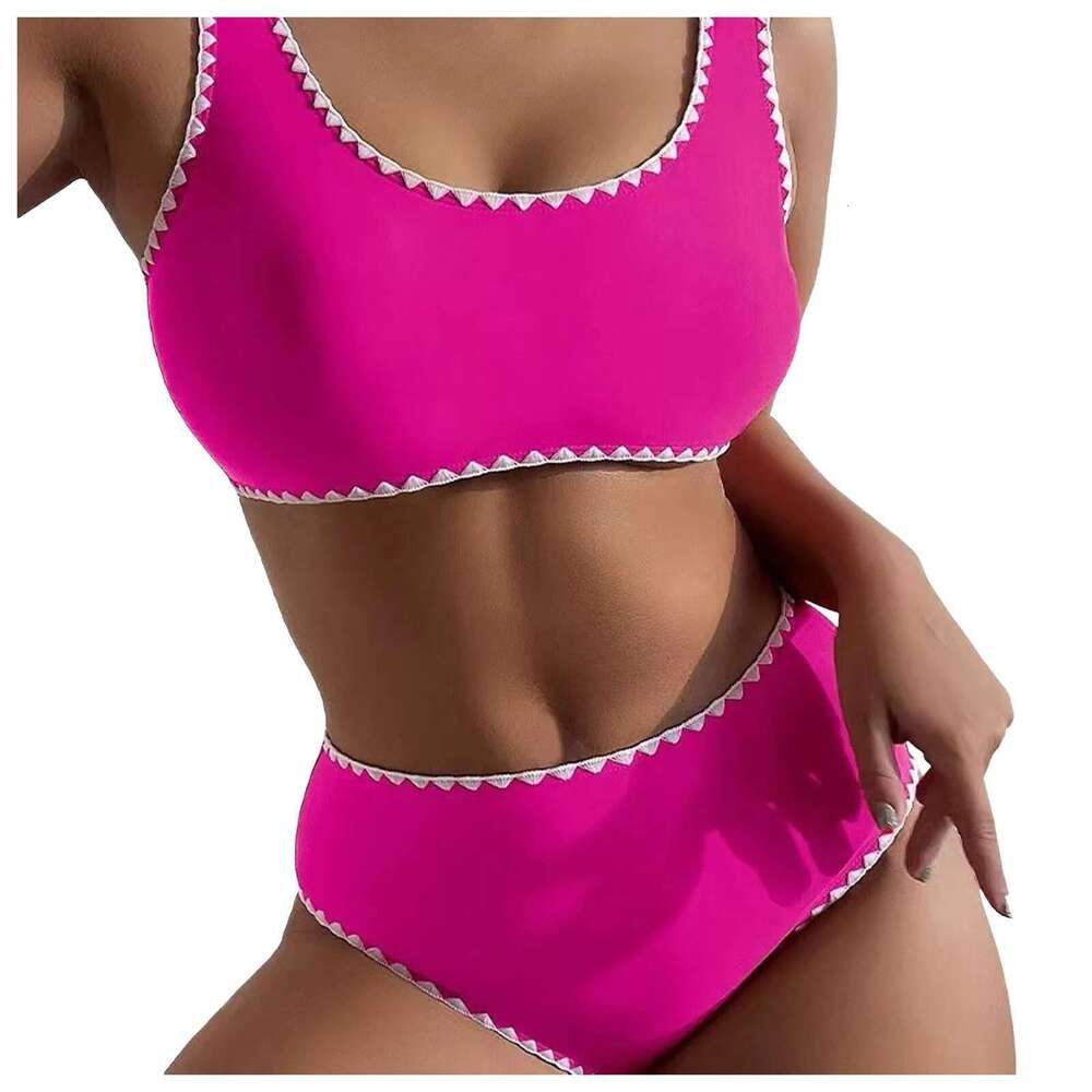 Lace Sexy Bikini Woman 2023 High Waist Swimwear Women Swimsuit Push Up Bikinis Set 2 Pieces Bathing Suit Swimming For Beach Wear Km-Ly