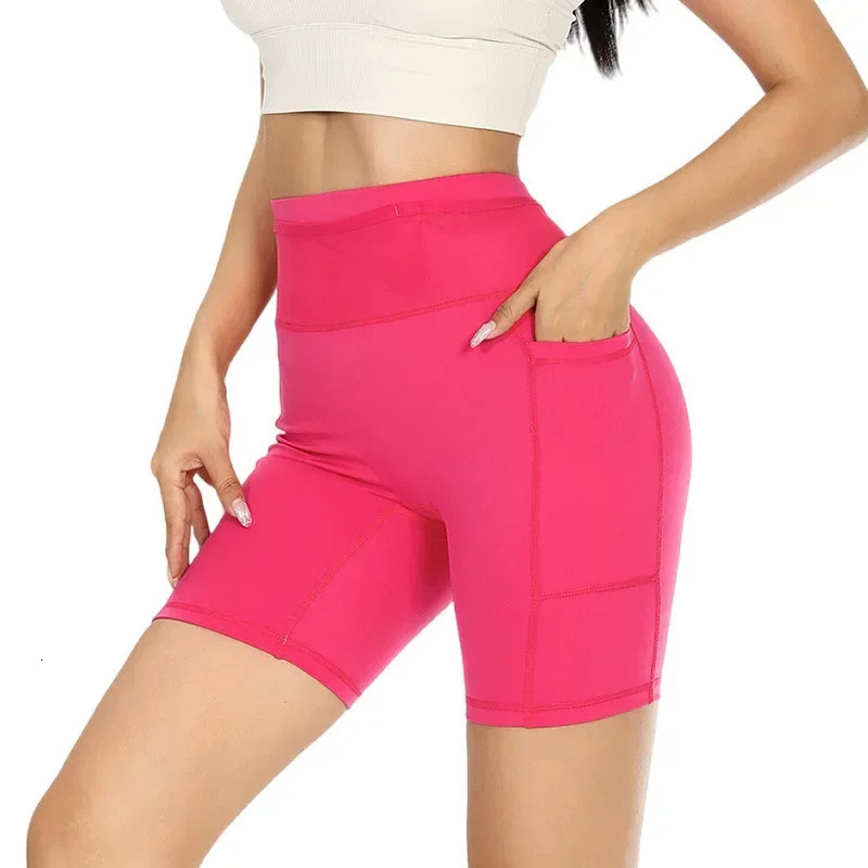 SXLMen Women Quick Dry Marathon Running Shorts with Waist Pack Compression Gym Tights Yoga Fitness Sport Short Pants 250224