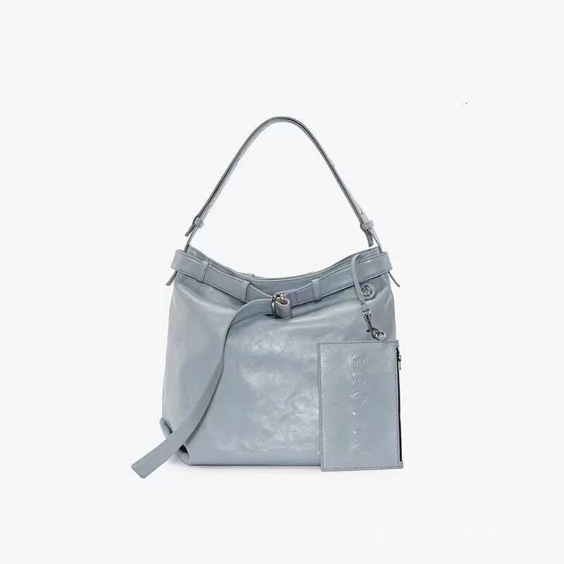 Fashion Woman Wandering Bun Mother Tote 2024 New Simple Leisure Leather Commuter Crossbody Shoulder Soft Bag